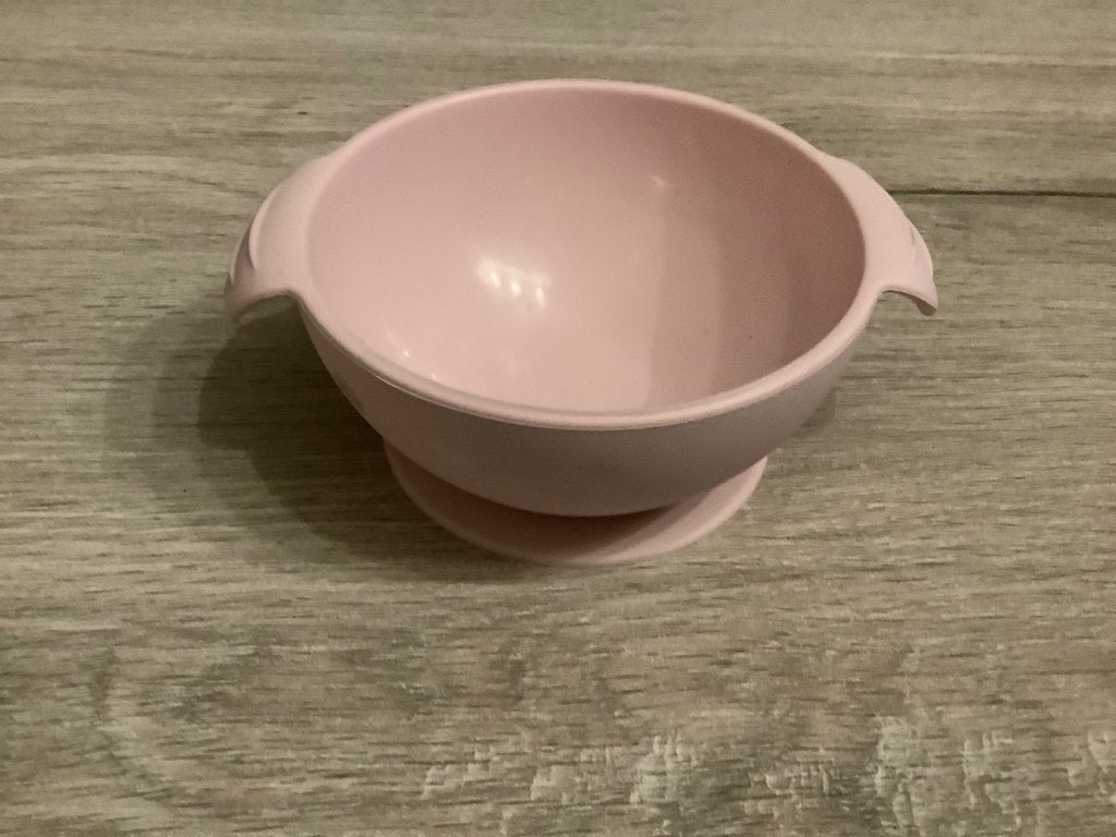 Baby silicone eetpotje met zuignap, Ophalen of Verzenden, Zo goed als nieuw, Overige typen