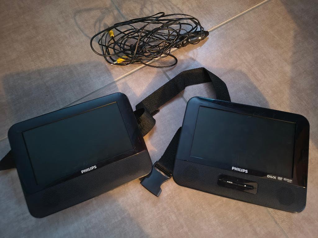 Lecteurs DVD pour voiture Philips PD7022/12, TV, Hi-fi & Vidéo, Philips, Enlèvement ou Envoi, Utilisé, Lecteur DVD