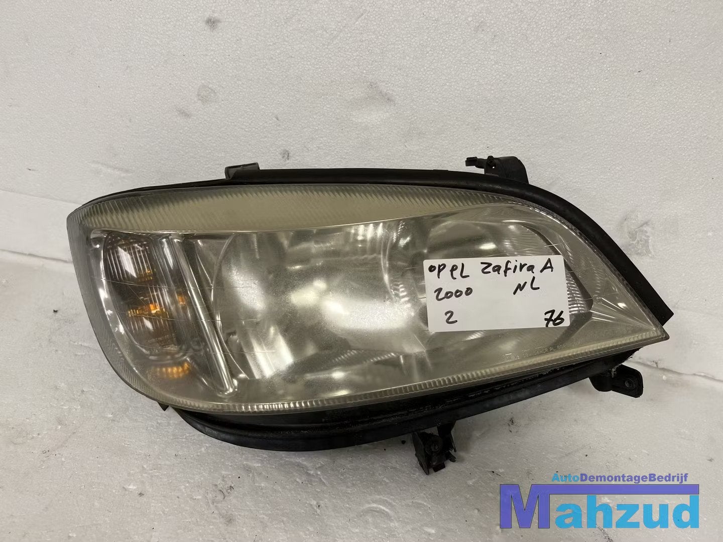 OPEL ZAFIRA A rechts koplamp 1998-2005, Opel Automobile GmbH, Opel, Bahnhofsplatz 1
65423  Russelsheim am Main, DE, Kontakt@opel-infoservice.de