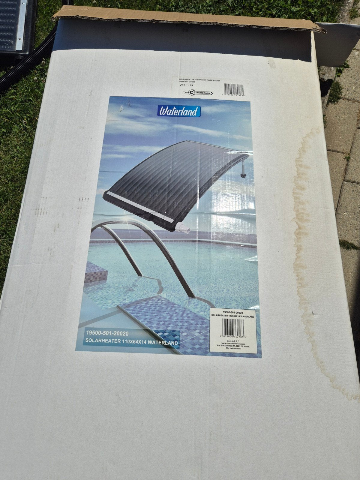 zonnepaneel zwembad, Tuin en Terras, Ophalen