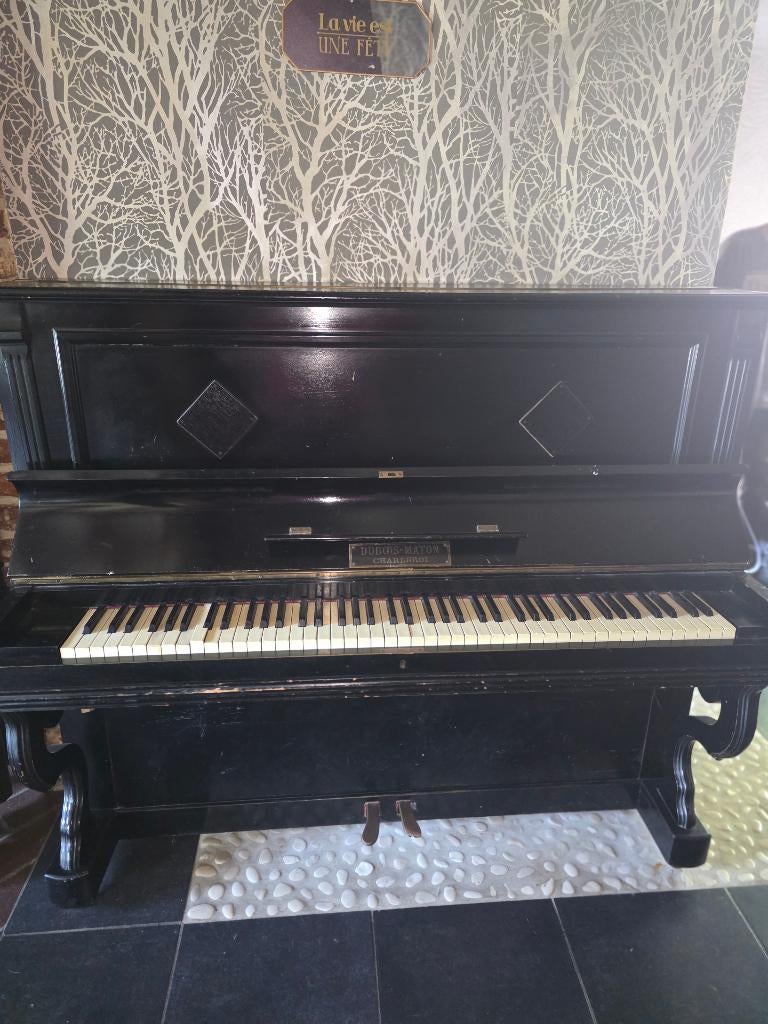 Piano, Musique & Instruments, Enlèvement, Utilisé, Noir, Piano