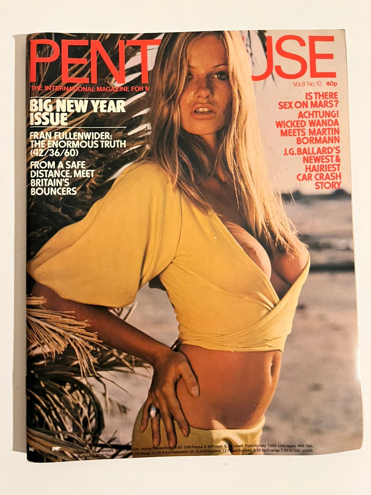Vintage PENTHOUSE 1974 - UK - vol 8 n•10, Enlèvement ou Envoi, 1960 à 1980, Journal ou Magazine