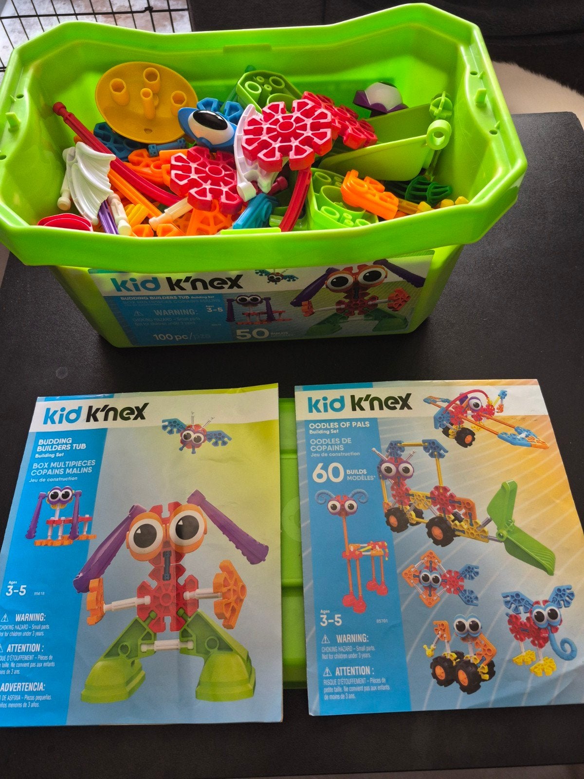 Kids k'nex, Ophalen, K'nex