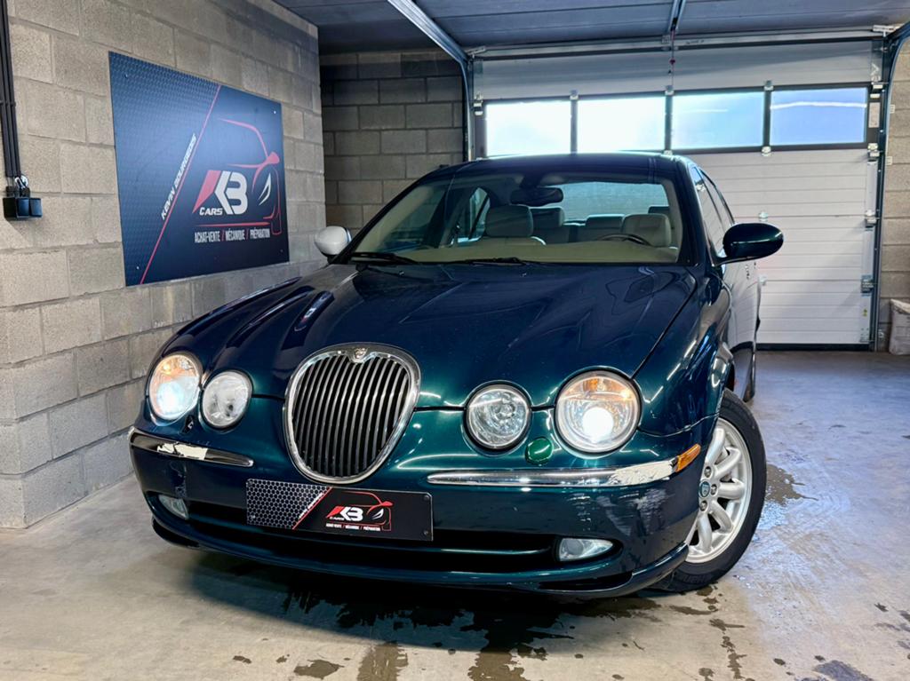 Jaguar S-Type • 3L V6 238PK Benzine • 154.000 km • 2002, Auto's, Automaat, Achterwielaandrijving, Beige, 175 kW
