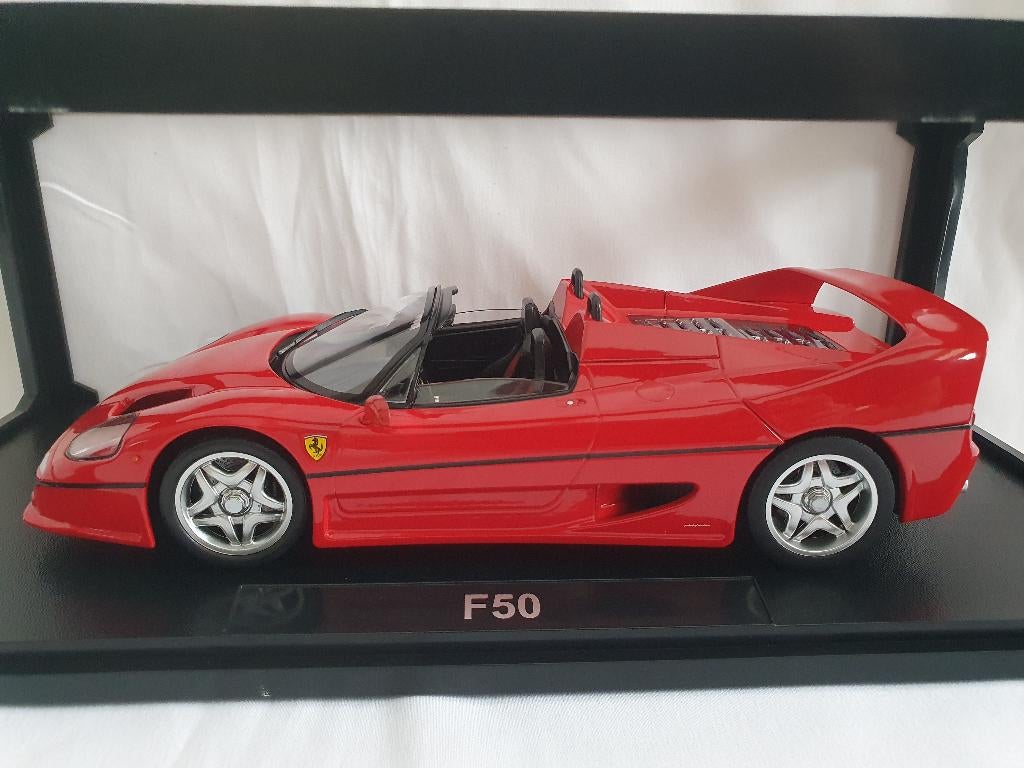 Ferrari F50 Cabrio rood 1995 KK-Scale 1:18, Hobby en Vrije tijd, Ophalen of Verzenden, Nieuw, Auto, Overige merken
