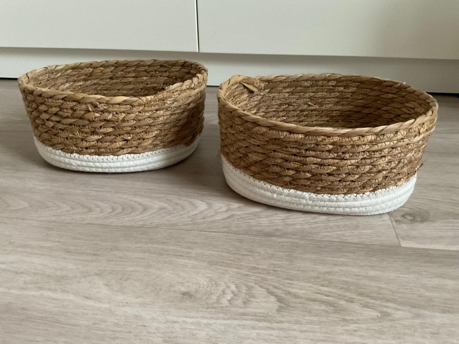 Twee leuke mandjes, Huis en Inrichting, Ophalen of Verzenden, Zo goed als nieuw
