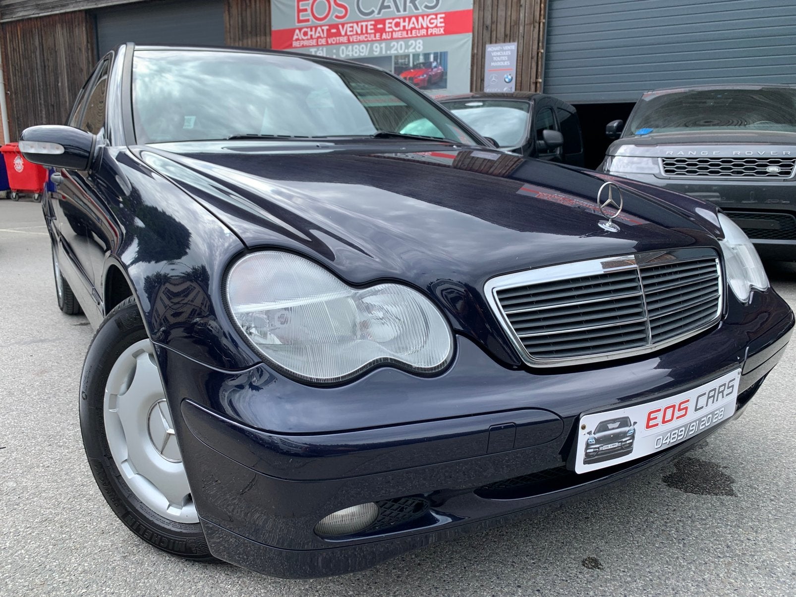 Mercedes c200 1 prop carnet garantie 12 mois etat n1, 90 kW, Stof, 4 cilinders, Bedrijf