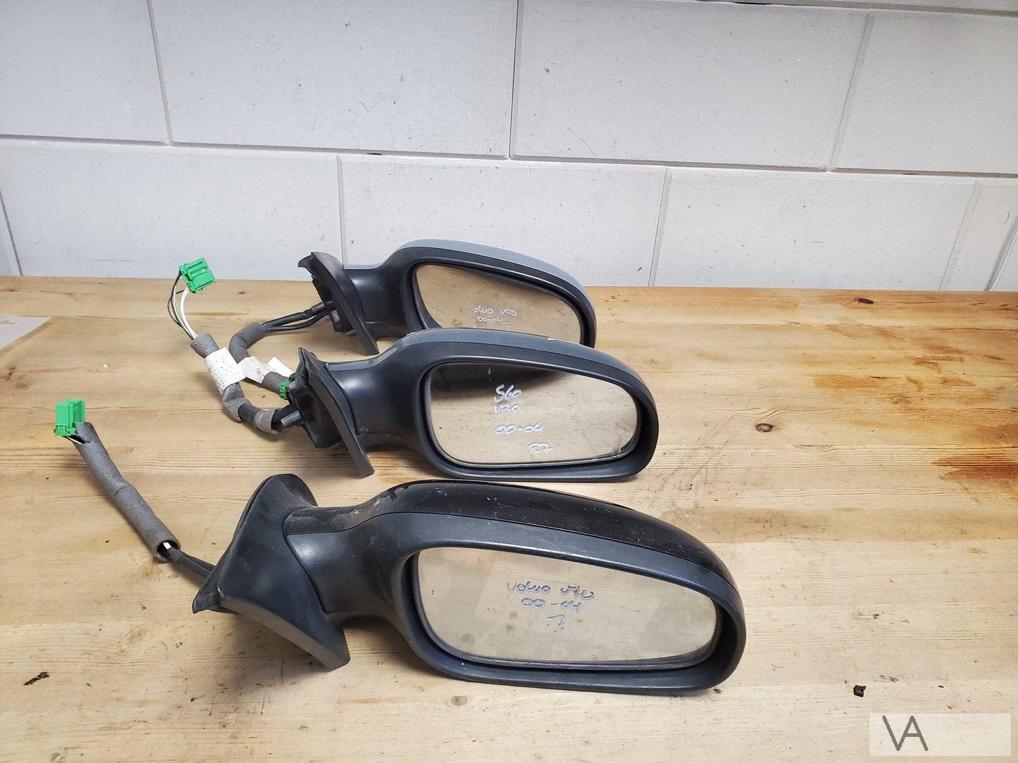 Spiegel rechts Volvo S60 V70 2000 - 2004 elektrisch 7dr €50, Gebruikt, -, -, Ophalen of Verzenden