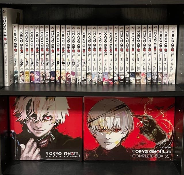 Complete Boxsets Tokyo Ghoul & Tokyo Ghoul: re, Livres, Série complète ou Série, Enlèvement, Comme neuf, Ishida Sui