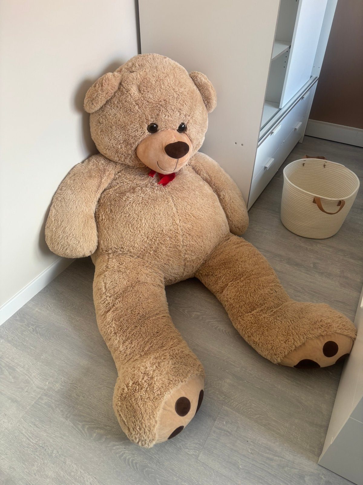 Ours en peluche xxl GEANT taille humaine, Enlèvement ou Envoi, Comme neuf