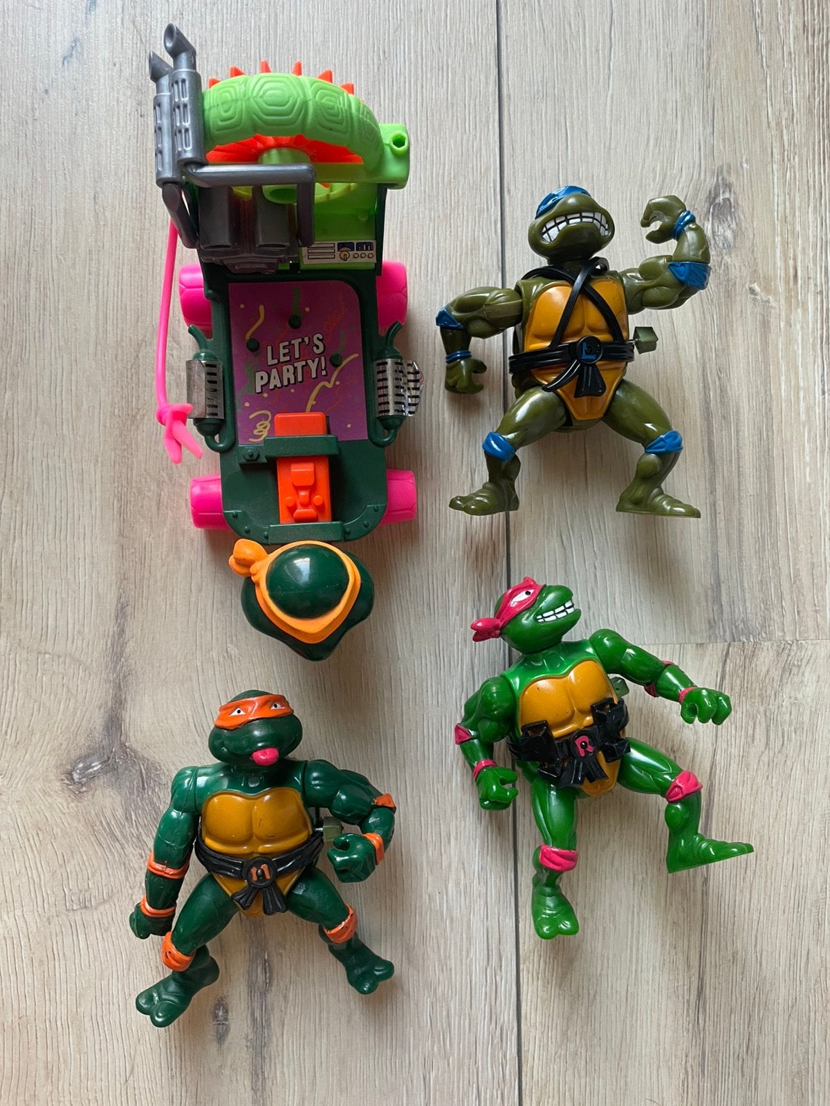 Ninja turtles figuren, Kinderen en Baby's, Verzenden, Gebruikt