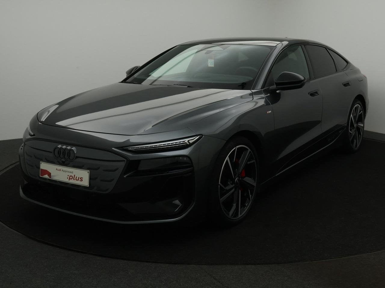 Audi A6 Sportback e-tron 100 kWh Performance S line 367PK *Z, Auto's, Apple Carplay, Elektrisch, Handgeschakeld, Zilver of Grijs