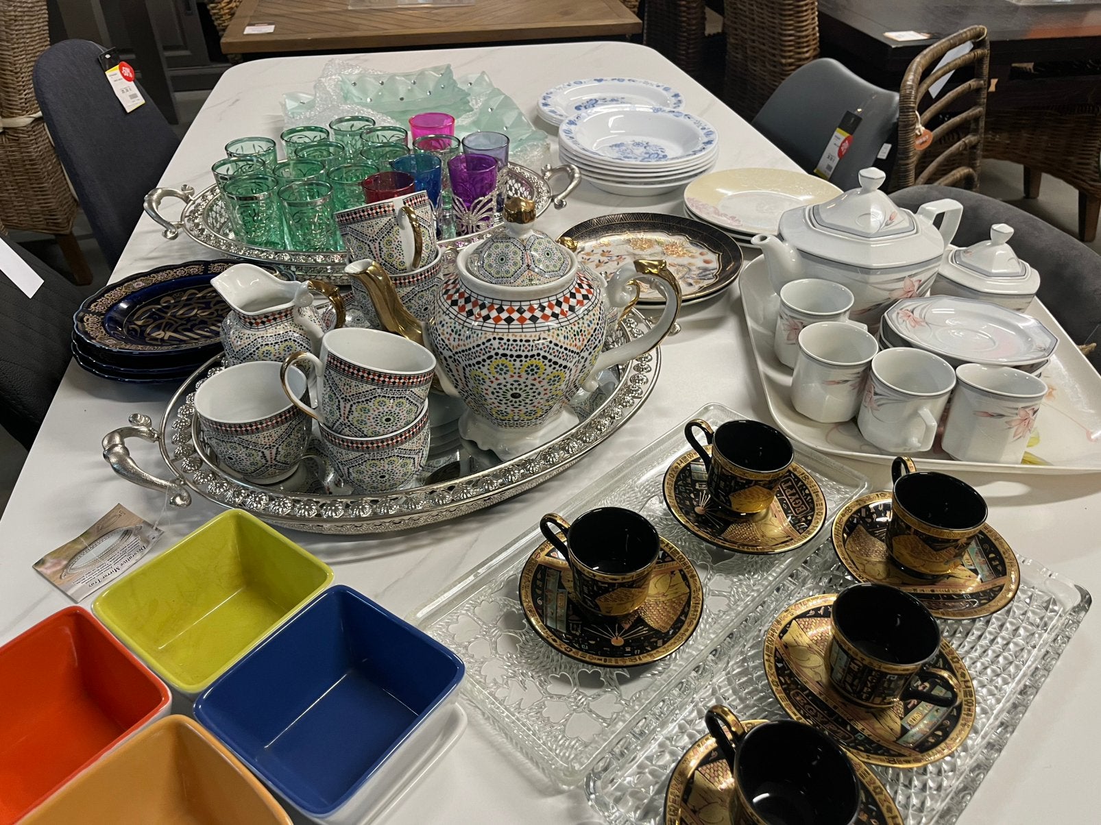 Ensemble porcelaine, Antiquités & Art, Enlèvement