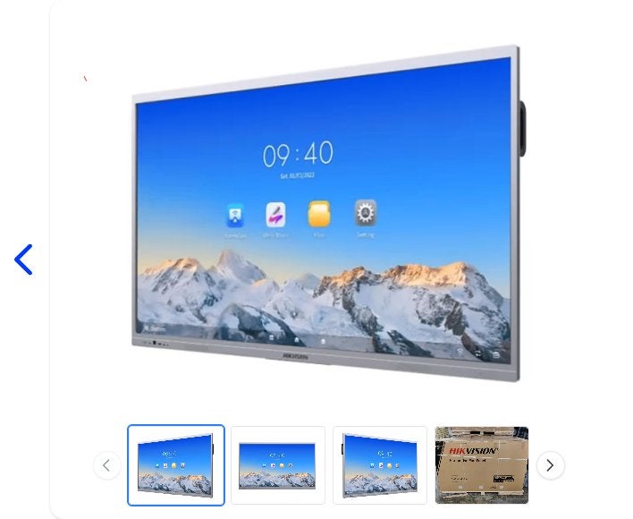 Groot TV scherm voor WK voetbal HIKVISION  4K Display 75", TV, Hi-fi & Vidéo, Télévisions, Neuf, Autres marques, Enlèvement, 100 cm ou plus