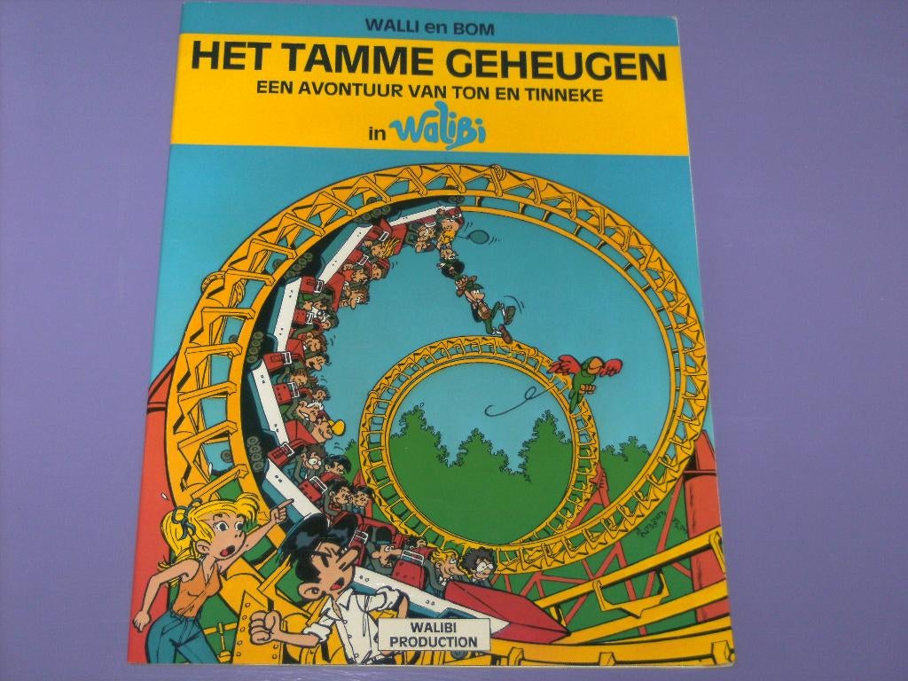 Strip: ton en tinneke in walibi. (1984), Une BD, Enlèvement ou Envoi, Utilisé