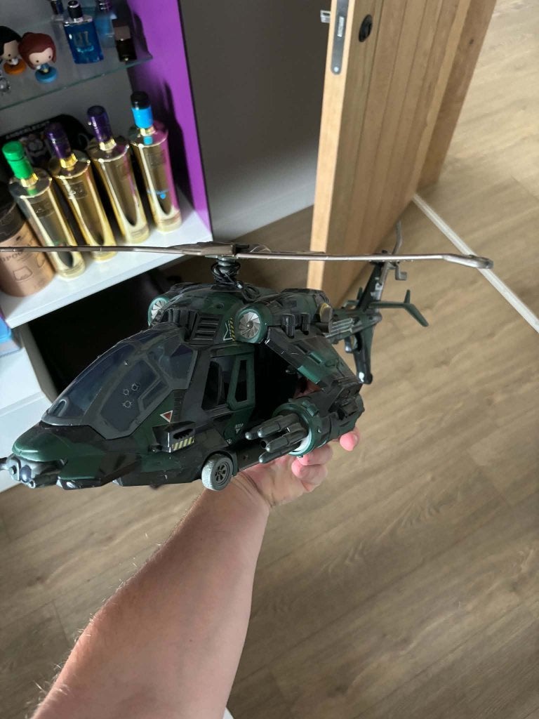 G.I. Joe vs. Cobra: Night Attack Chopper, Enlèvement, Comme neuf