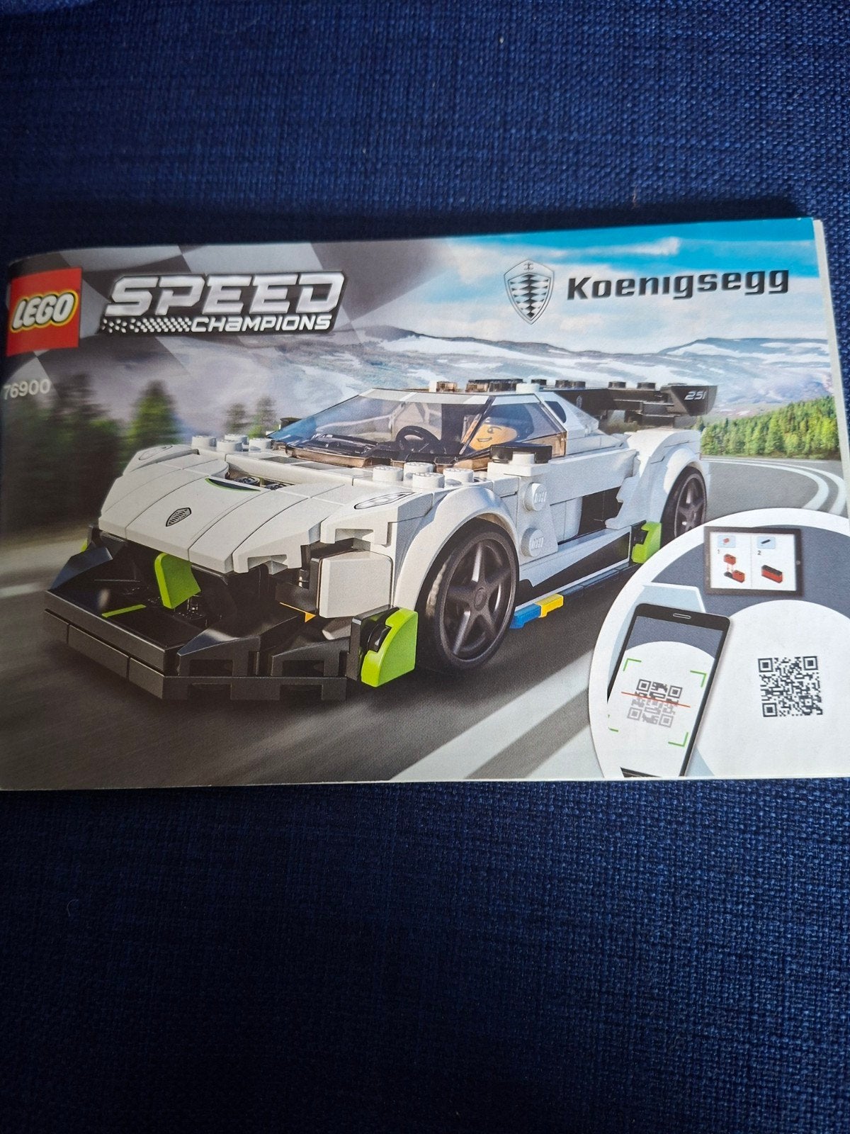 Lego 76900 Speed Champions Koenigsegg Jesko, Lego, Zo goed als nieuw, Inclusief instructies, Complete set