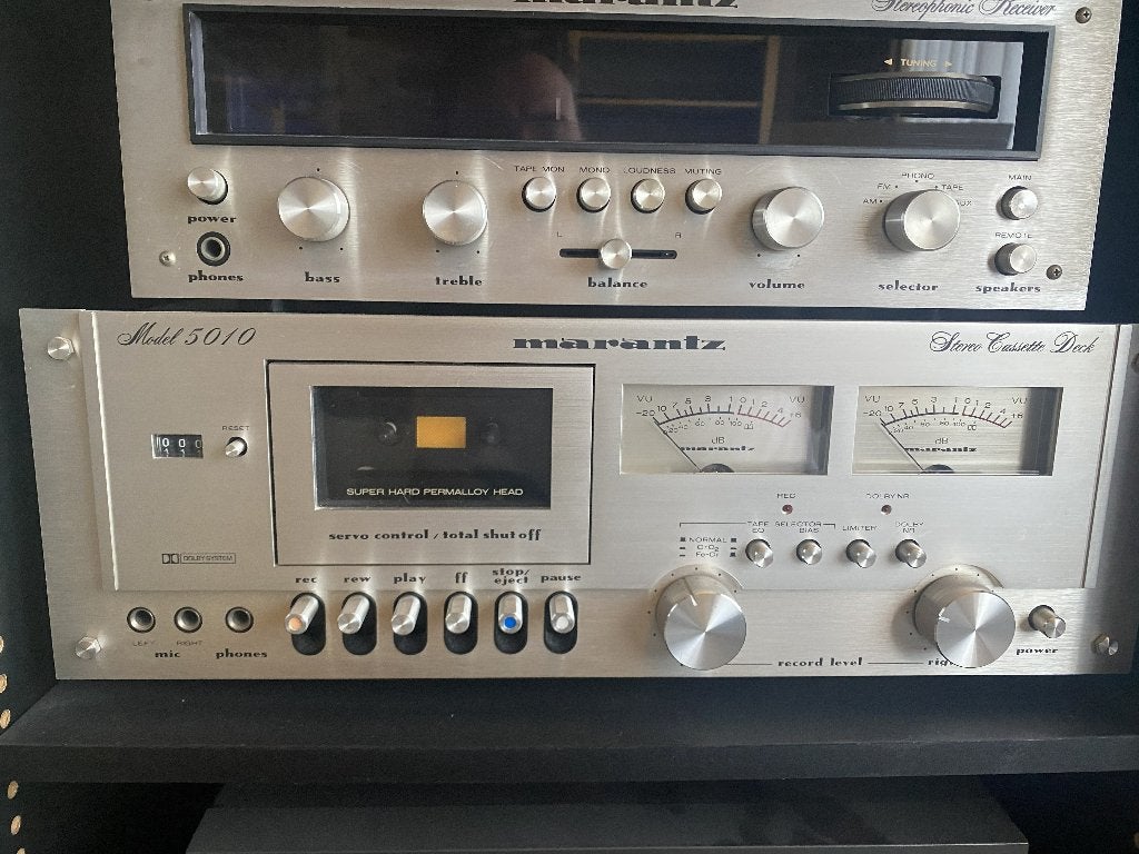 Marantz model 5010 cassette deck, TV, Hi-fi & Vidéo, Enlèvement ou Envoi, Simple, Marantz