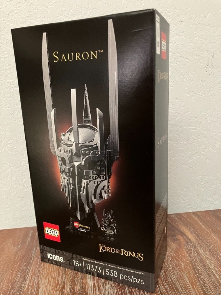 LEGO The Lord of the Rings – De helm van Sauron – 11373, Neuf, Lego, Ensemble complet, Instructions incluses