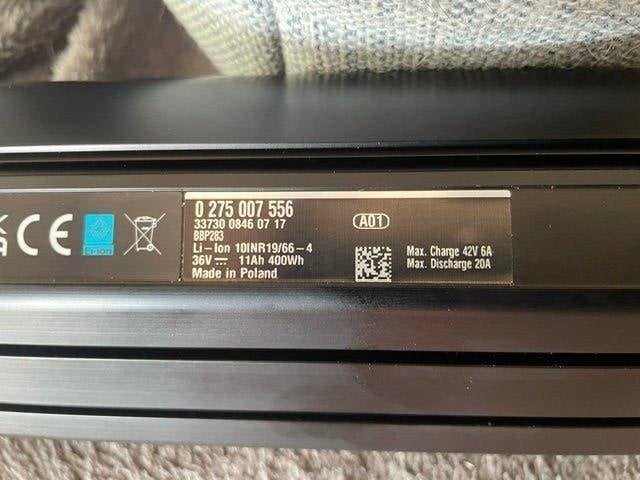 Bosch PowerTube 400 Verticaal – Getest – 95% restcapaciteit, Ophalen of Verzenden, Zo goed als nieuw