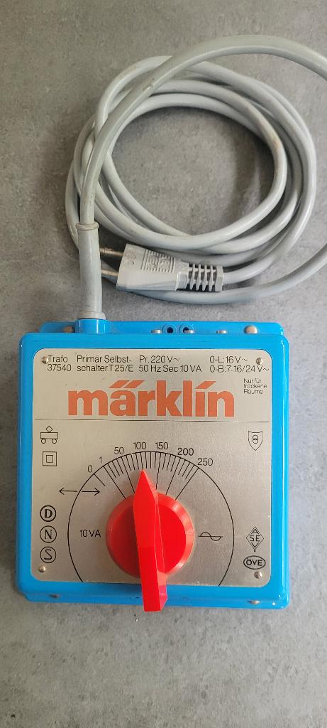 Alimentation Marklin 37540, Analogique, Enlèvement ou Envoi, Transformateur ou Alimentation, Märklin