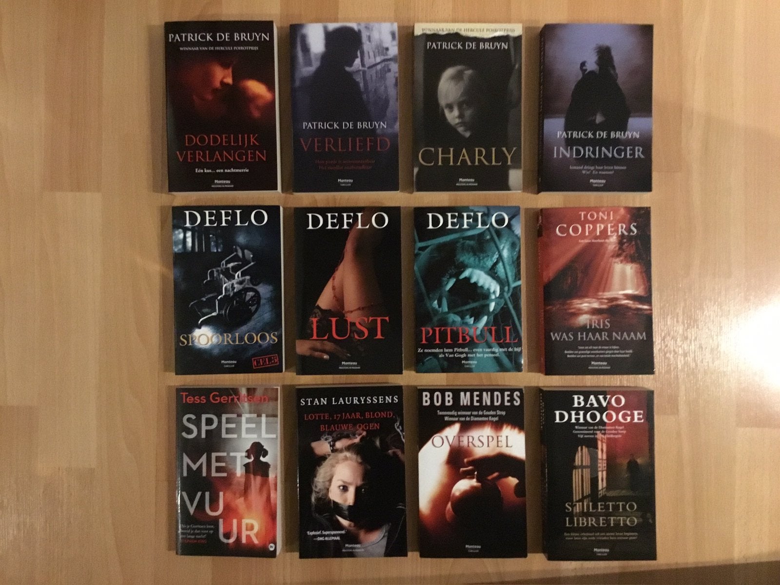 Thrillers Deflo, Patrick De Bruyn, Ophalen of Verzenden