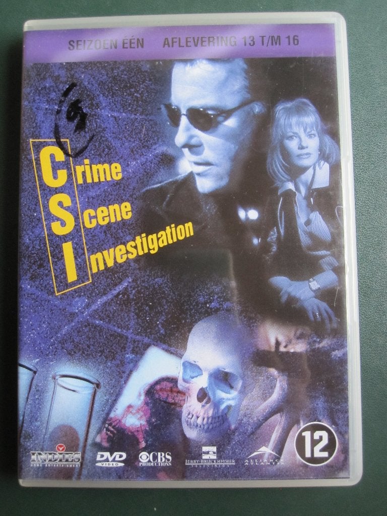 CSI : Crime Scene Investigation saison 1, épisodes 13 à 16, CD & DVD, Enlèvement ou Envoi, Anglais, Saison 1, À partir de 12 ans