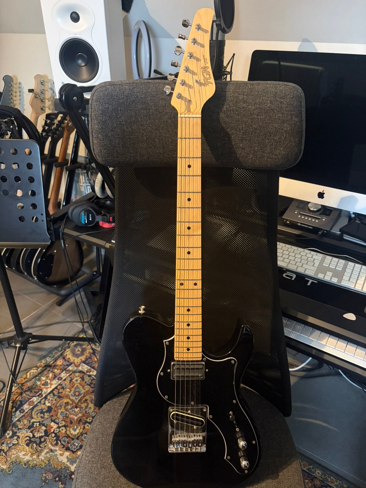 FGN J-Standard Iliad Telecaster noir ébène (MIJ), Enlèvement ou Envoi, Comme neuf