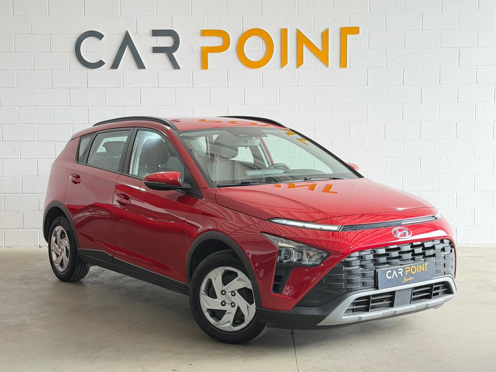 1.0 - CARPLAY - AUTO - LINE ASSIST - 12 MAANDEN GARANTIE, Auto's, Hyundai, Stof, Zwart, Parkeersensor, Bedrijf