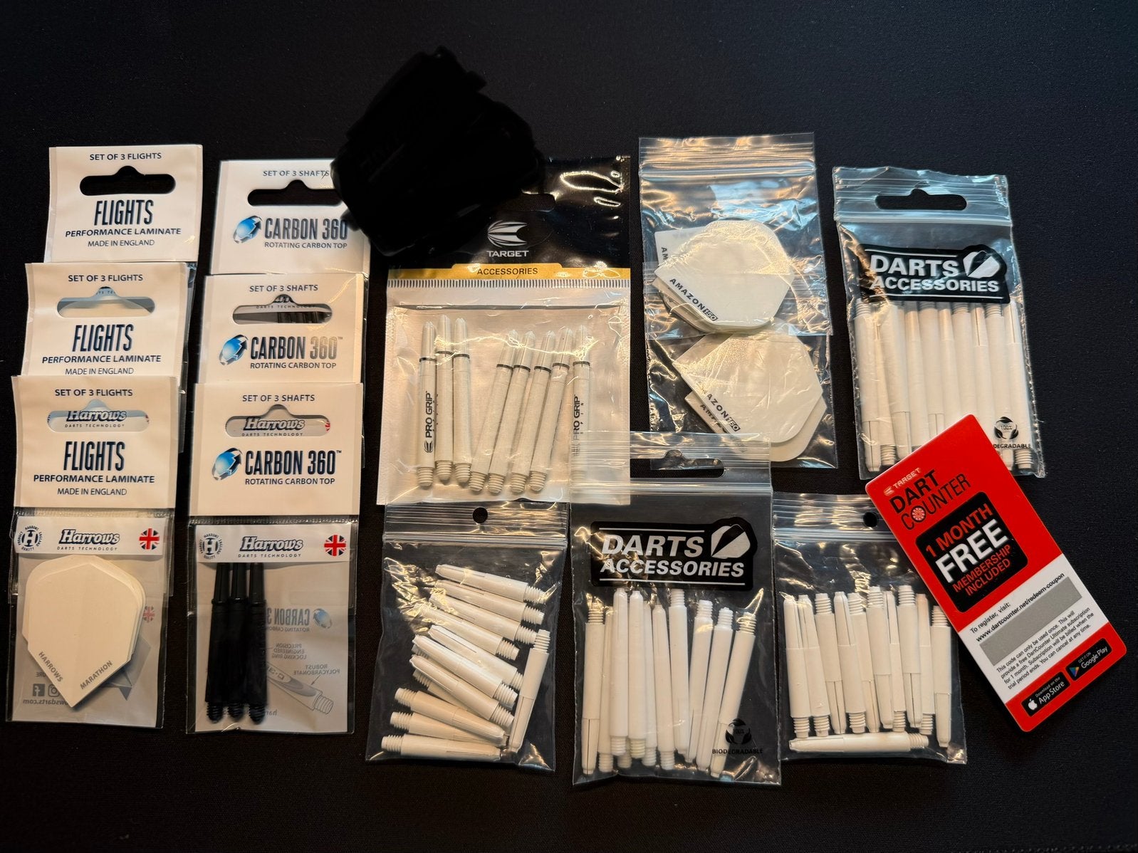 Darts flights en shafts, Sports & Fitness, Fléchettes, Enlèvement ou Envoi, Neuf, Flights