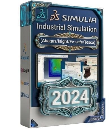 DS SIMULIA Suite 2024 | Abaqus, Isight, fe-safe & Tosca, Informatique & Logiciels, Logiciel d'Édition, Enlèvement, Neuf, Windows