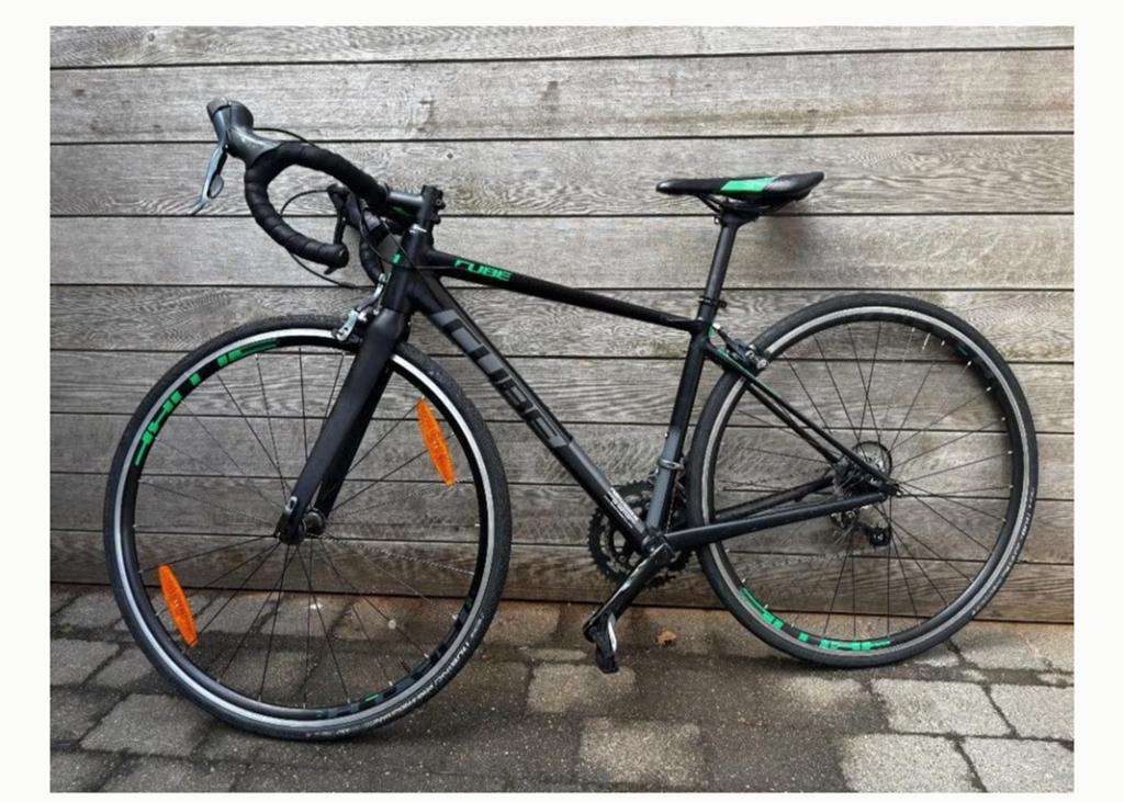 Koersfiets cube, Ophalen