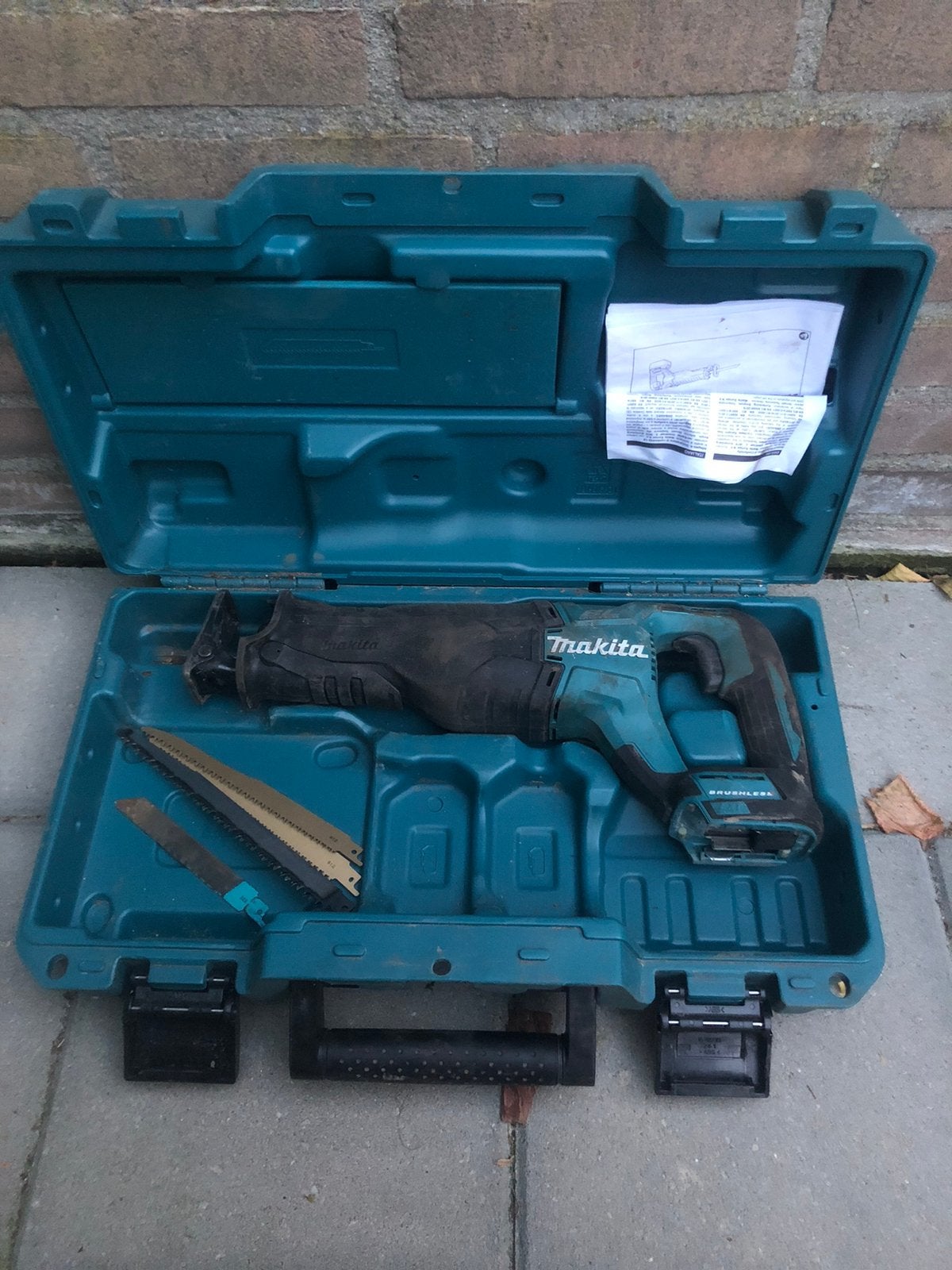 Reciprozaag, makita, gereedschap, makita DJR187, Ophalen, Zo goed als nieuw, Reciprozaag