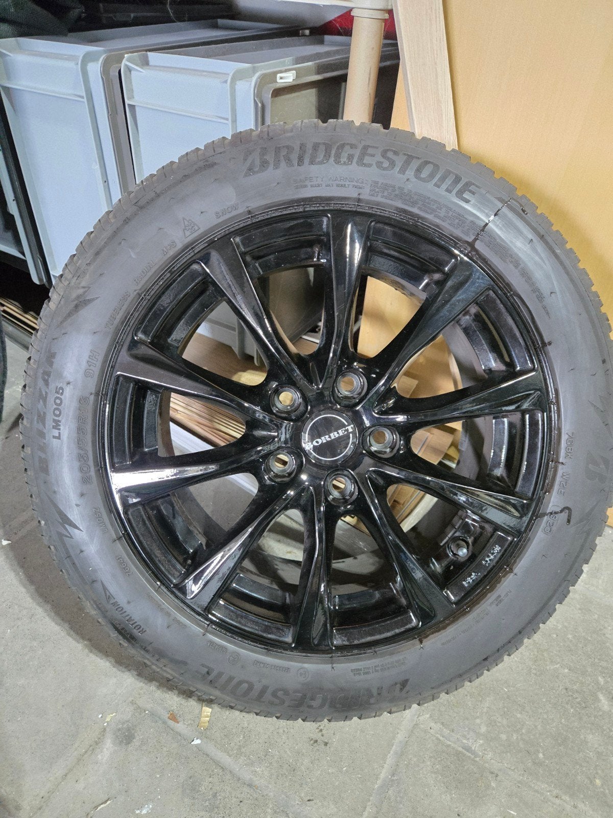 hyundai i30  jantes +pneus hiver, Auto-onderdelen, Ophalen, Gebruikt, 16 inch, Banden en Velgen