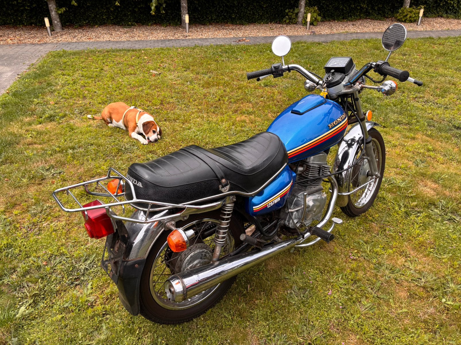 Honda Twin - oldtimer projecten, Gebruikt, 125 cc, Handgeschakeld, 1 cilinder