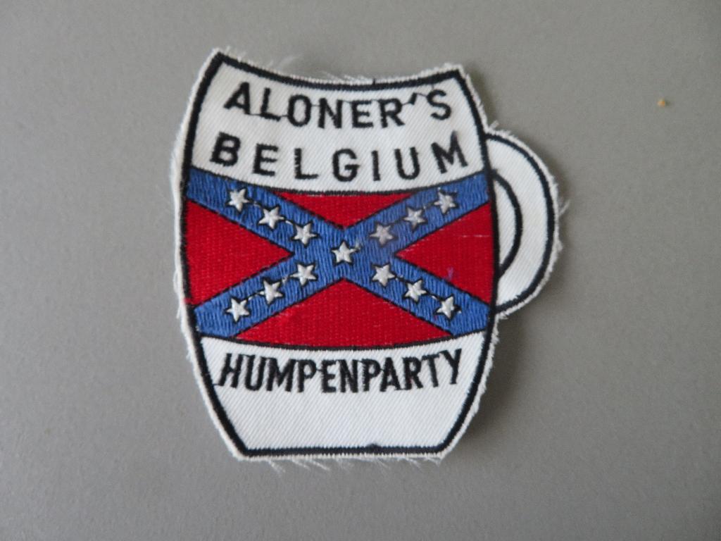vintage patch M.C. Aloner's Moto Club Humpenparty, Motoren, Verzenden, Zo goed als nieuw