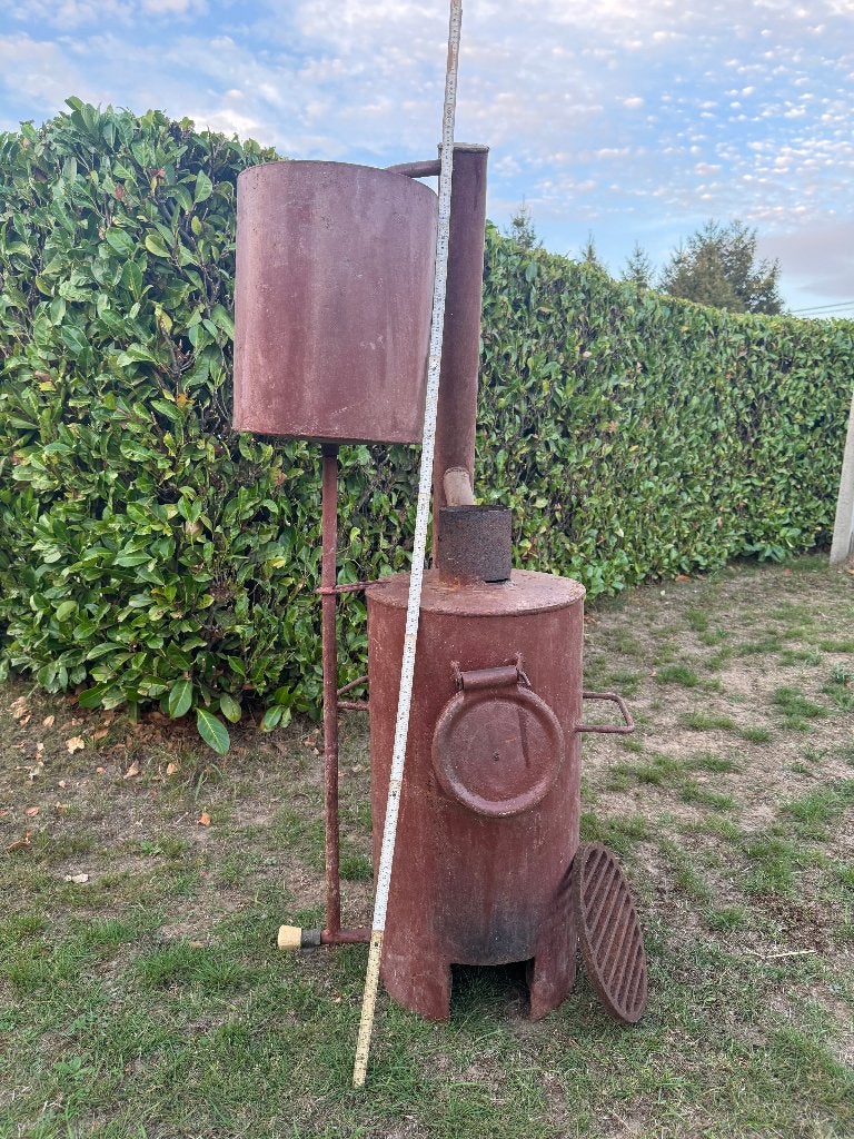 witloof stoof/kachel in heel goed staat, Huis en Inrichting, Ophalen, Gebruikt, Vrijstaand, Overige soorten