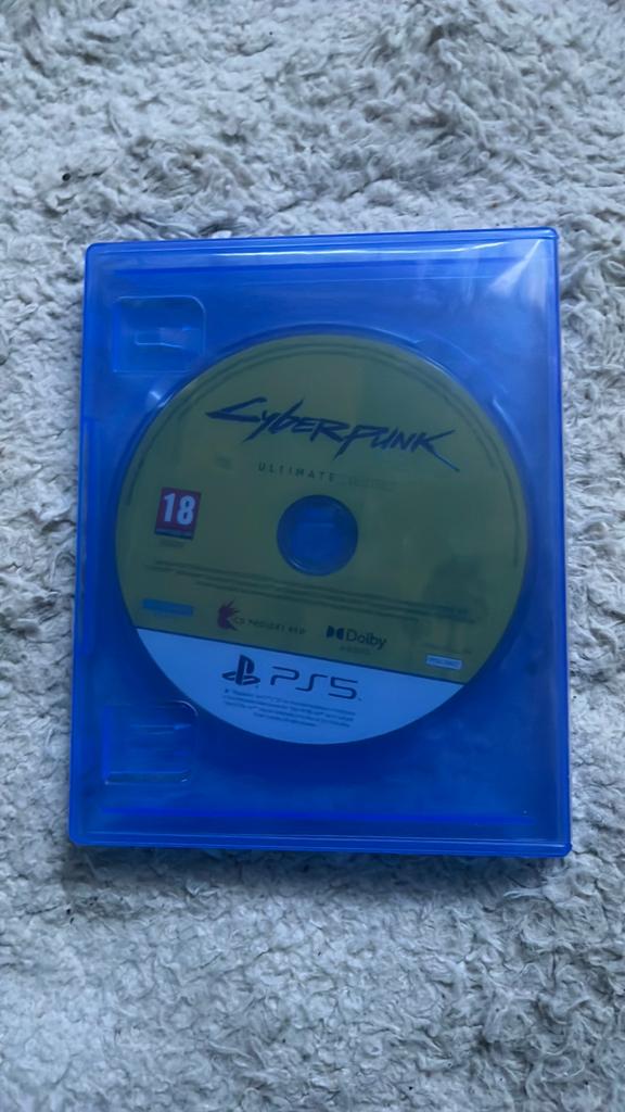 Ps5 game cyberpunk ultimate edition en plus nog een dlc, Consoles de jeu & Jeux vidéo, Enlèvement, Comme neuf