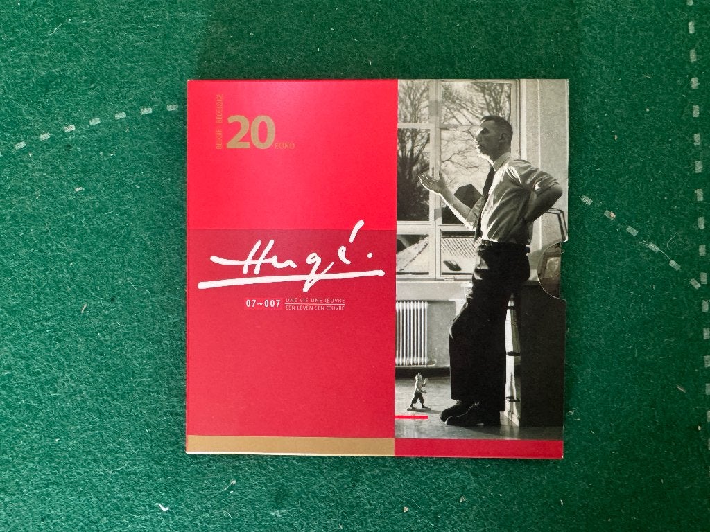 Tintin pièce en argent 20€ 100 ans d’Hergé, Enlèvement, Argent, Argent