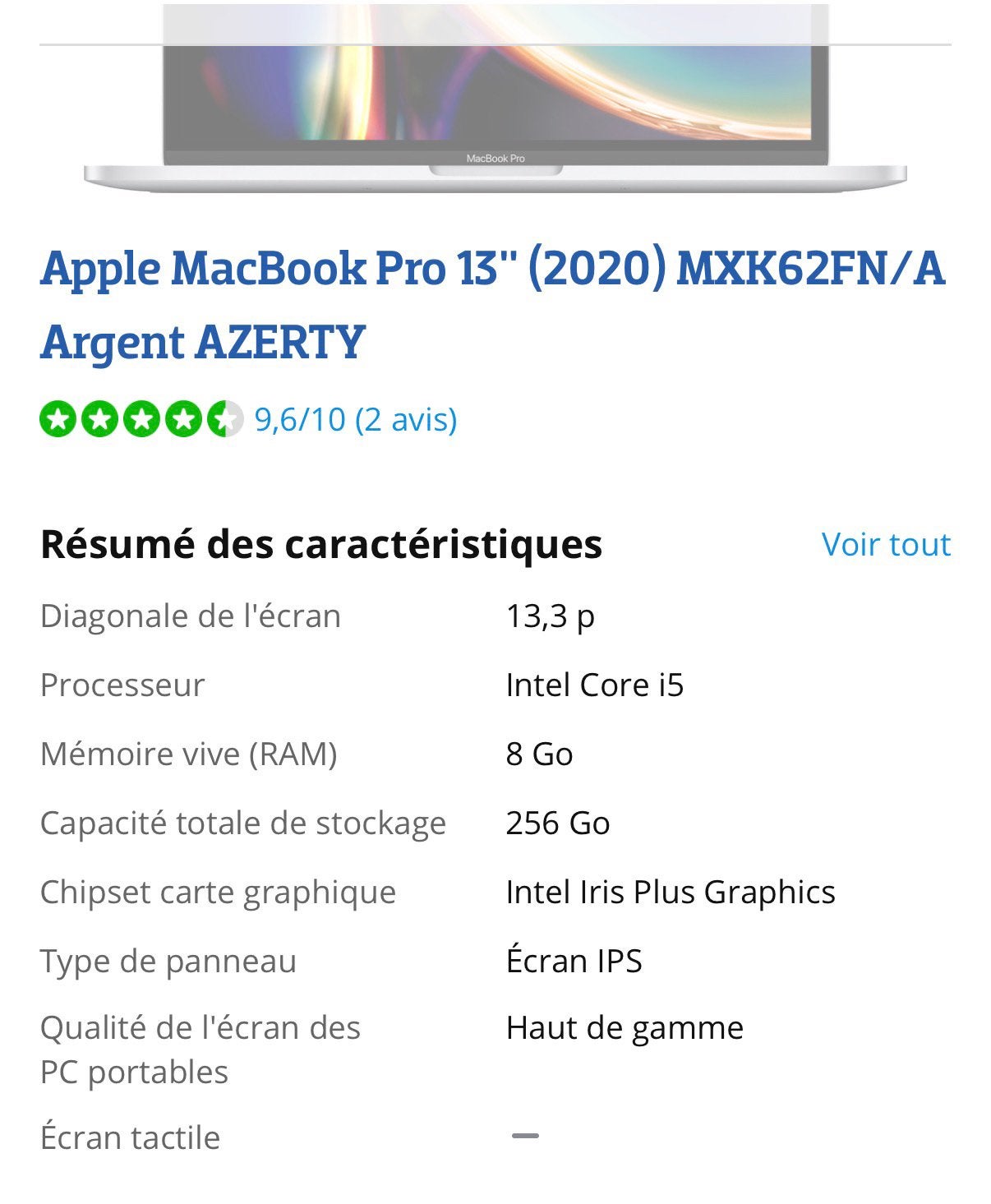 MacBook Pro, 13, 2020