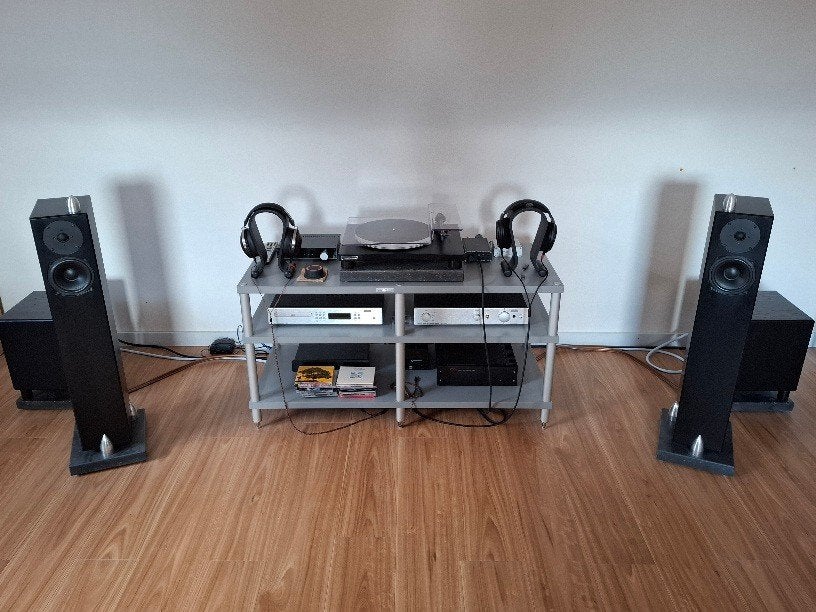 Totem Sttaf, Audio, Tv en Foto, Luidsprekerboxen, Gebruikt, Front, Rear of Stereo speakers, 60 tot 120 watt, Overige merken, Ophalen