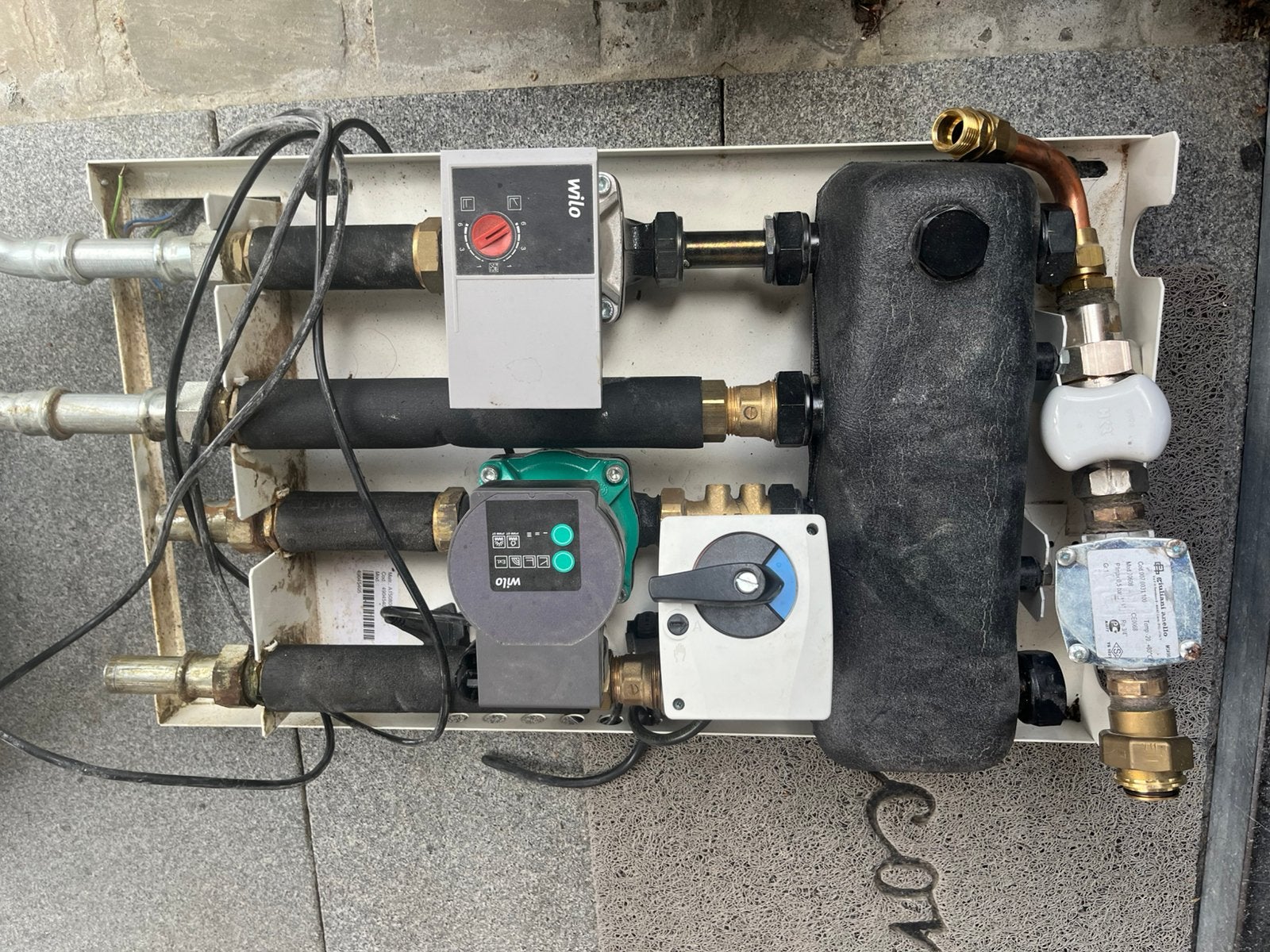 Groupe de mixage Wilo, Bricolage & Construction, Chauffage & Radiateurs, Enlèvement, Utilisé, Autres types