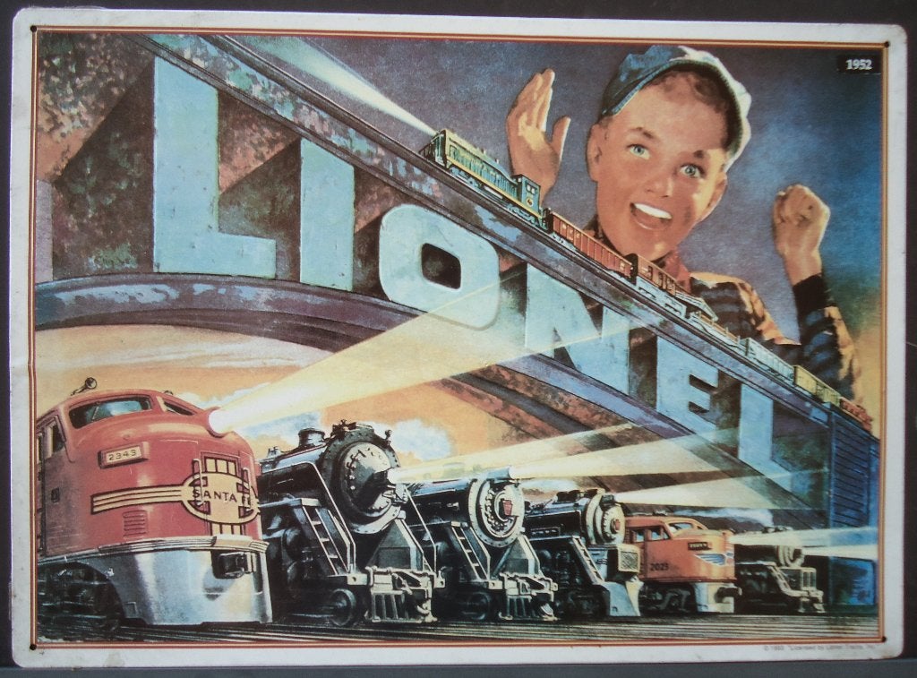 2 plaques murales en relief en métal Lionel Trains, Enlèvement ou Envoi, Utilisé, Train, Autres types