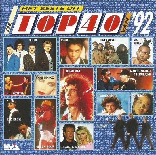 SALE--CD VARIOUS-Het Beste uit de Top 40 van '92 C, Verzenden