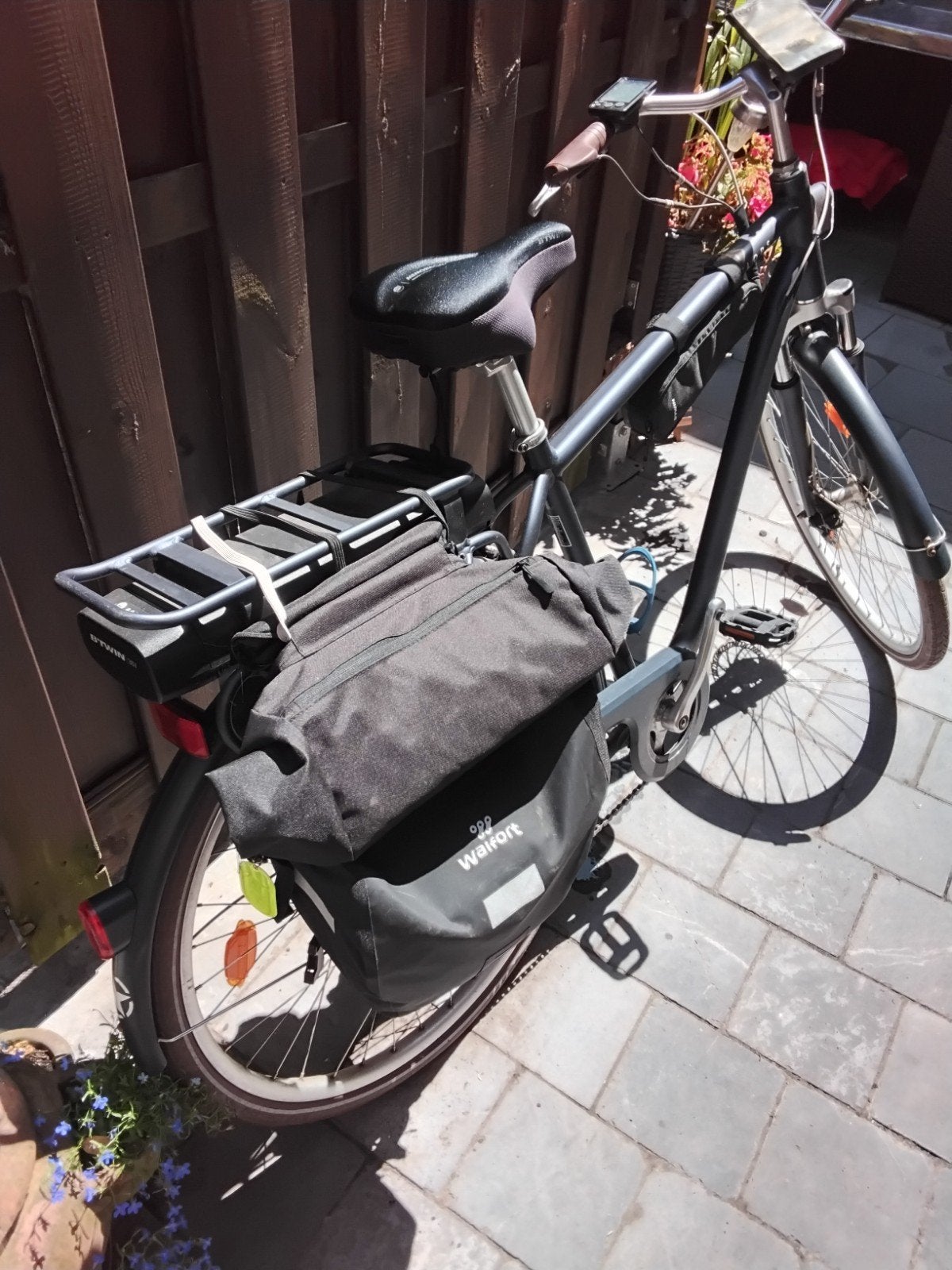 elektrische fiets voor heren, Ophalen