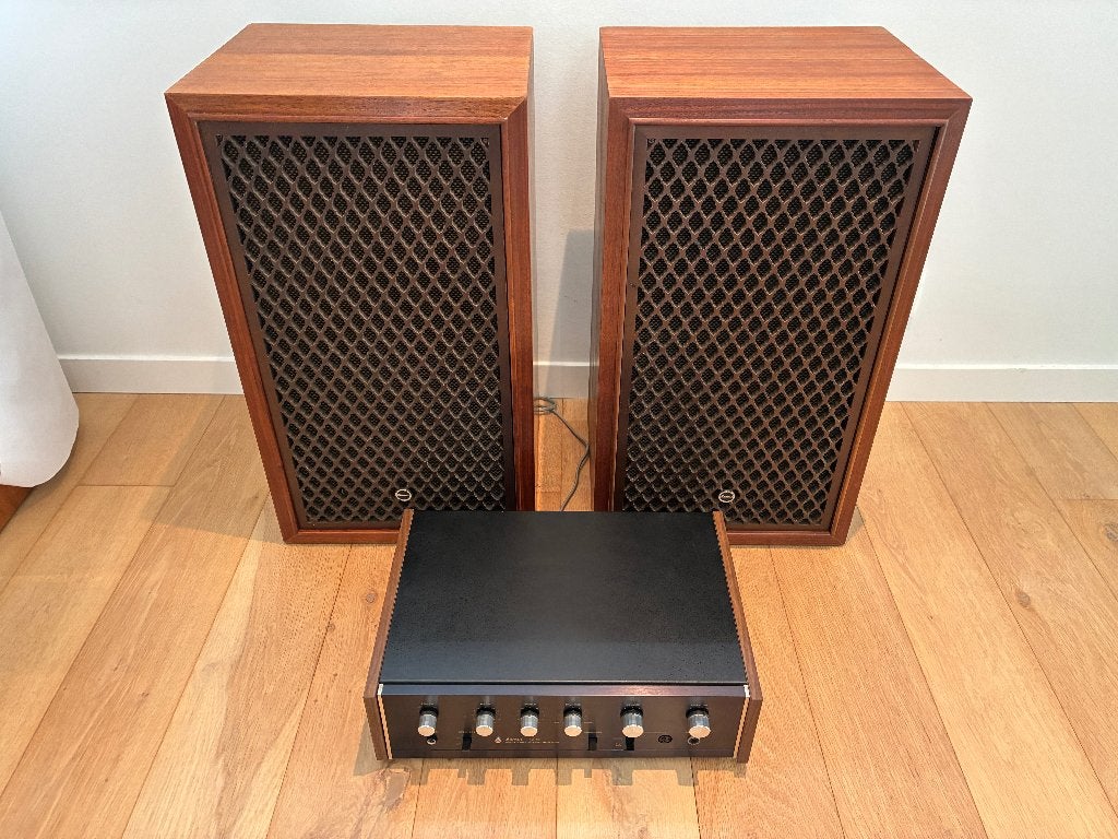 Sansui set AU-101 en SP-100, Ophalen, Gebruikt, Speakers, Losse componenten