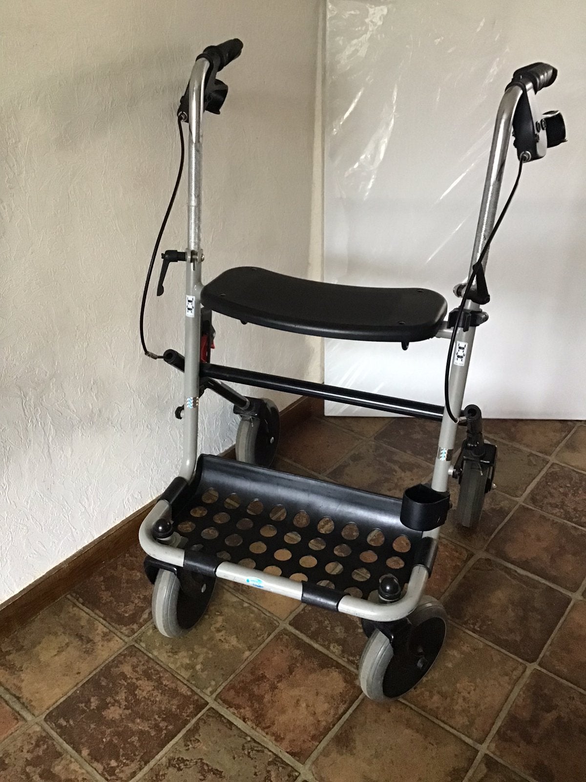 Rollator , opvouwbaar ., Divers, Enlèvement, Pliable, Comme neuf