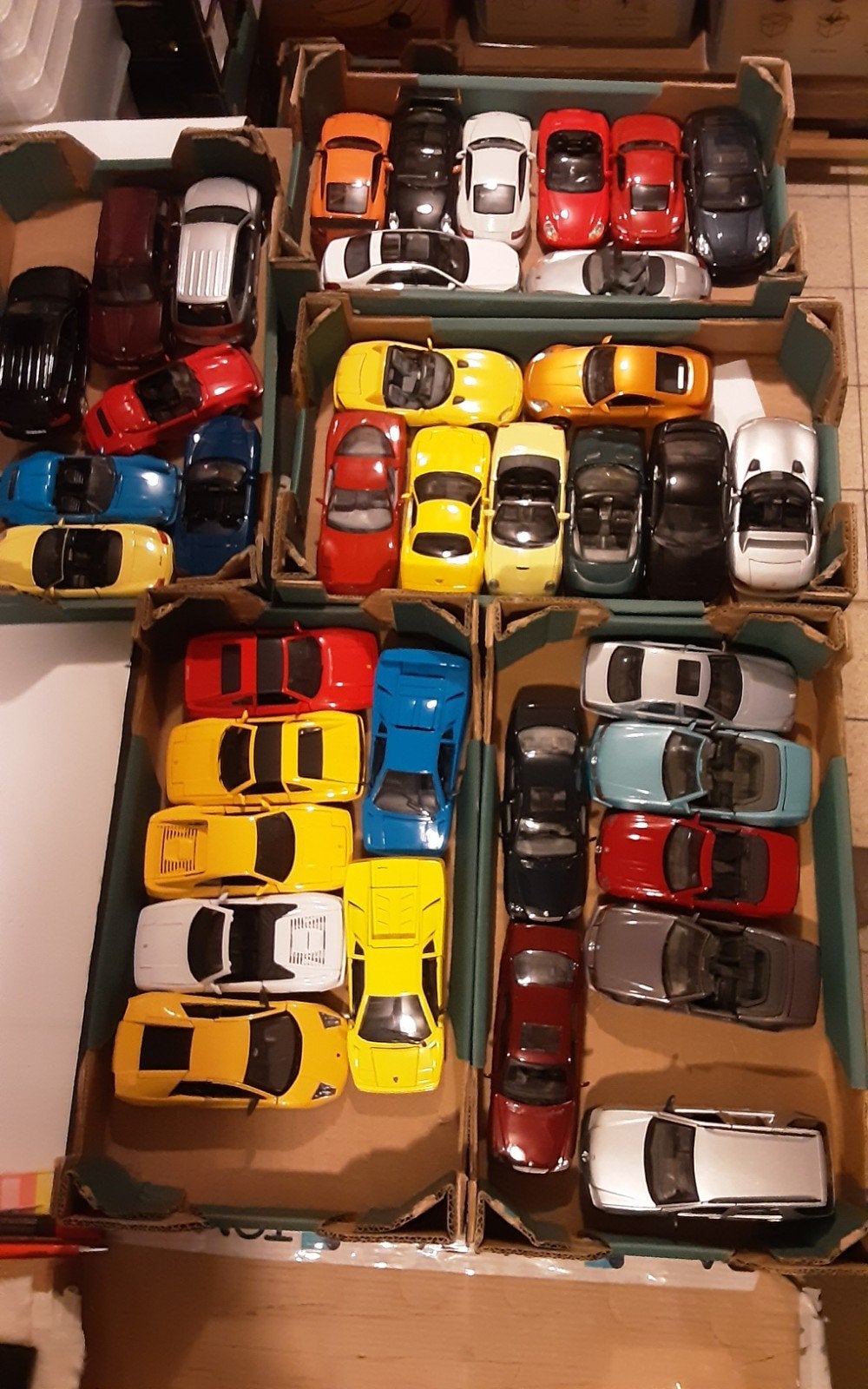 LOT 1/24 (81 PIÈCES), Enlèvement, Utilisé, Voiture, Autres marques