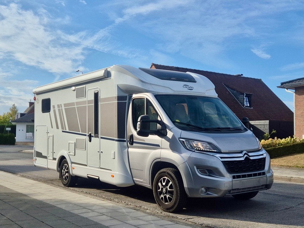 Carado T 447 Pro+ Camper Hymer @motomobilia 1 jaar garantie, Caravans en Kamperen, Mobilhomes, Bedrijf, Koelkast, 7 tot 8 meter