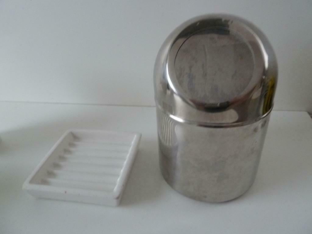 poubelle de salle de bain inoxydable toilette brosse à dents, Enlèvement ou Envoi